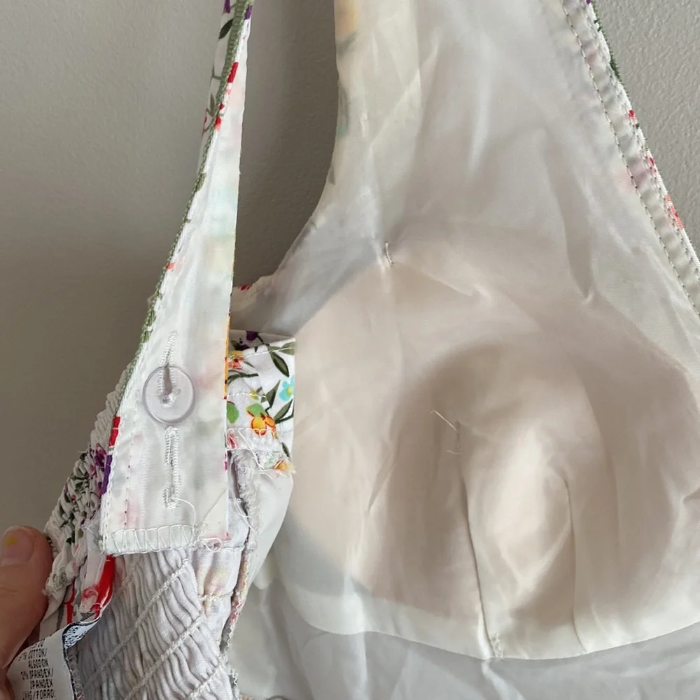 VTG R&K • cottage floral midi dress - Picture 7 of 7